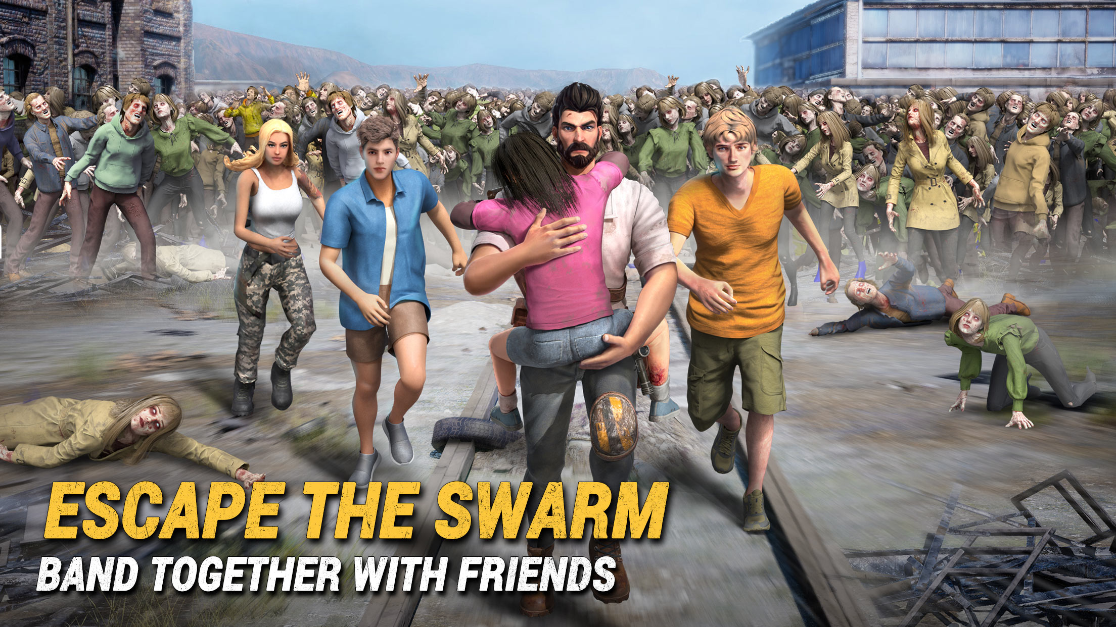 Last Fortress Official Site Zombie alert! Go underground!